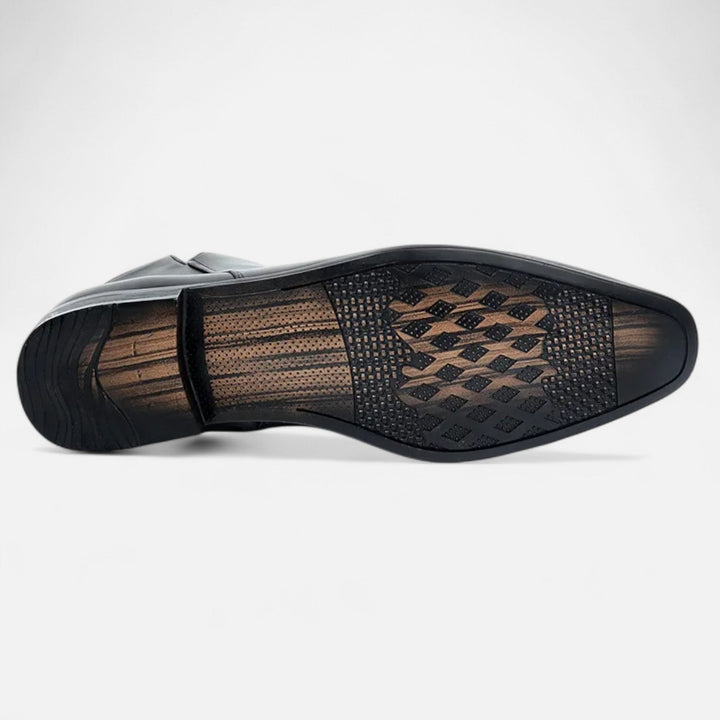 Elegante quadratische Chelsea Boots Herren