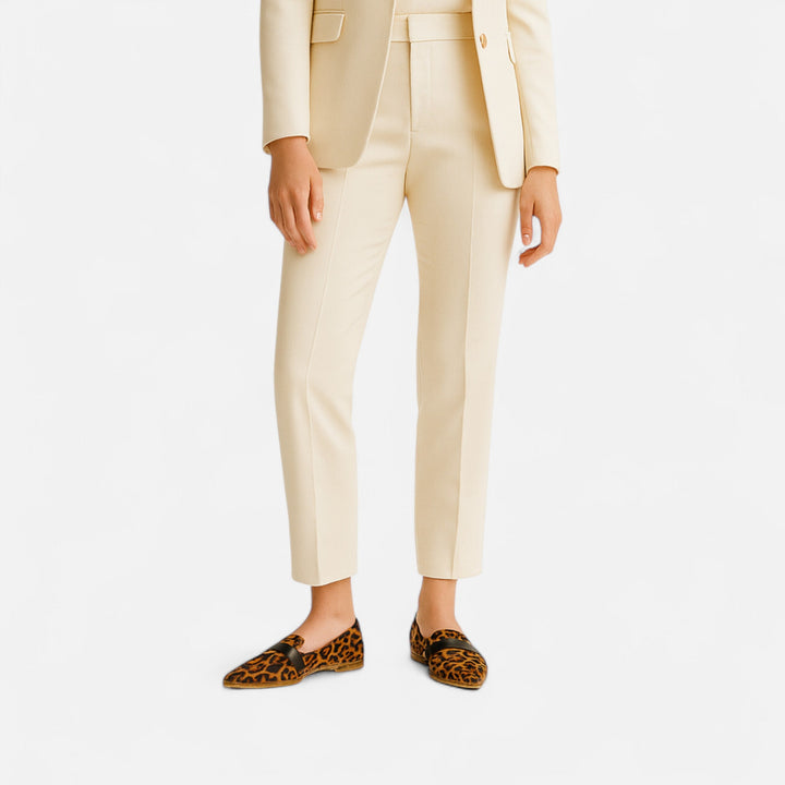 Elegante Retro Spitz Slipper für Damen