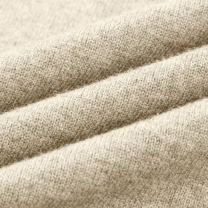 Eleganter Herren V-Ausschnitt Strickpullover