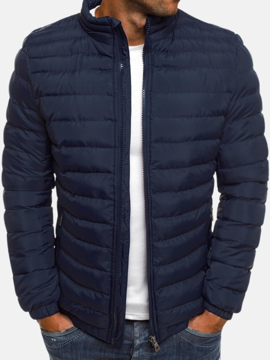Elegante Herren Steppjacke - Warm gefütterte Winterjacke mit zeitlosem Design