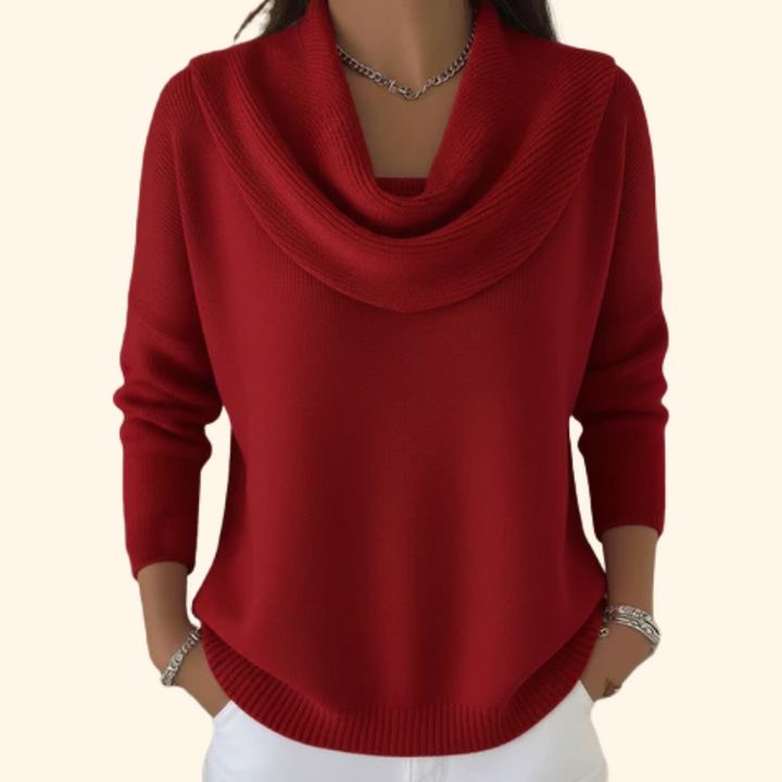 Eleganter Pullover mit Rollkragen für Damen