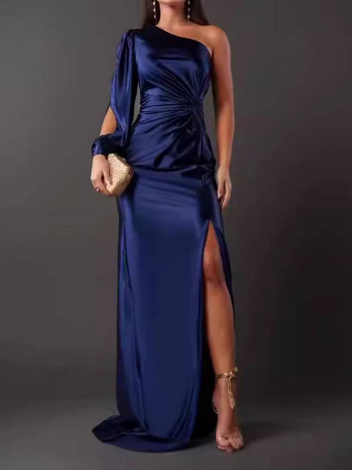 Elegantes Damen Kleid mit Rundhalsausschnitt - Zeitlos und Vielseitig