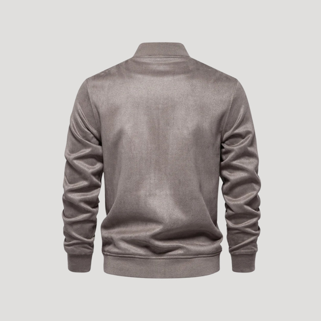 Leichte Herren Bomberjacke im Varsity-Stil - Sportliche Übergangsjacke