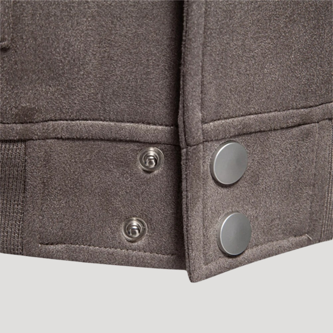 Leichte Herren Bomberjacke im Varsity-Stil - Sportliche Übergangsjacke