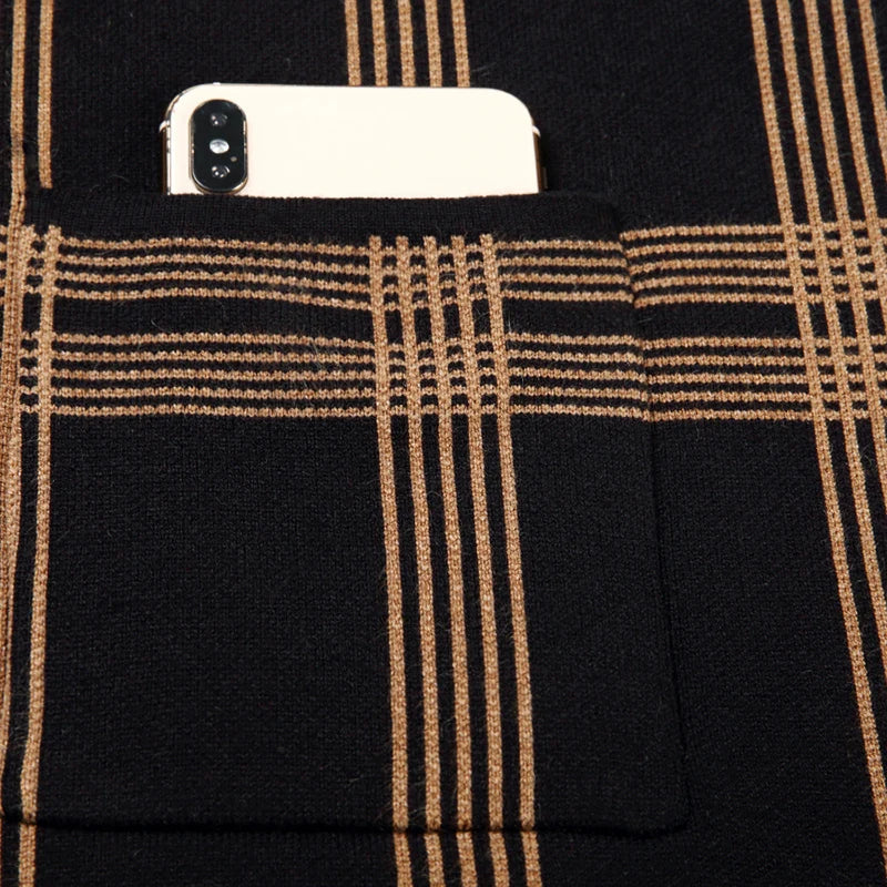 Elegante Herren Strickjacke mit dezenter Struktur - Weich und Vielseitig