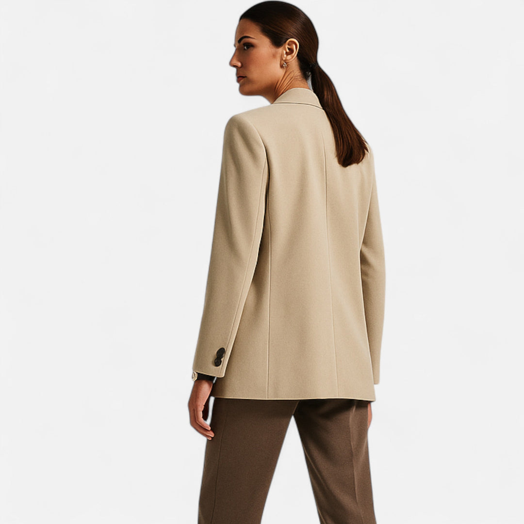 Zweireihiger Vintage Blazer für Damen