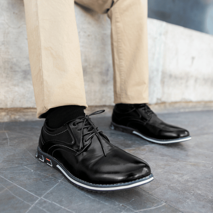 Orthopädische Business Herren Schnürschuhe