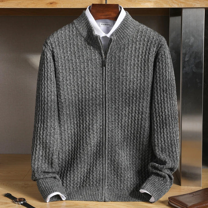 Weicher Premium Merino Wolle Herren Pullover