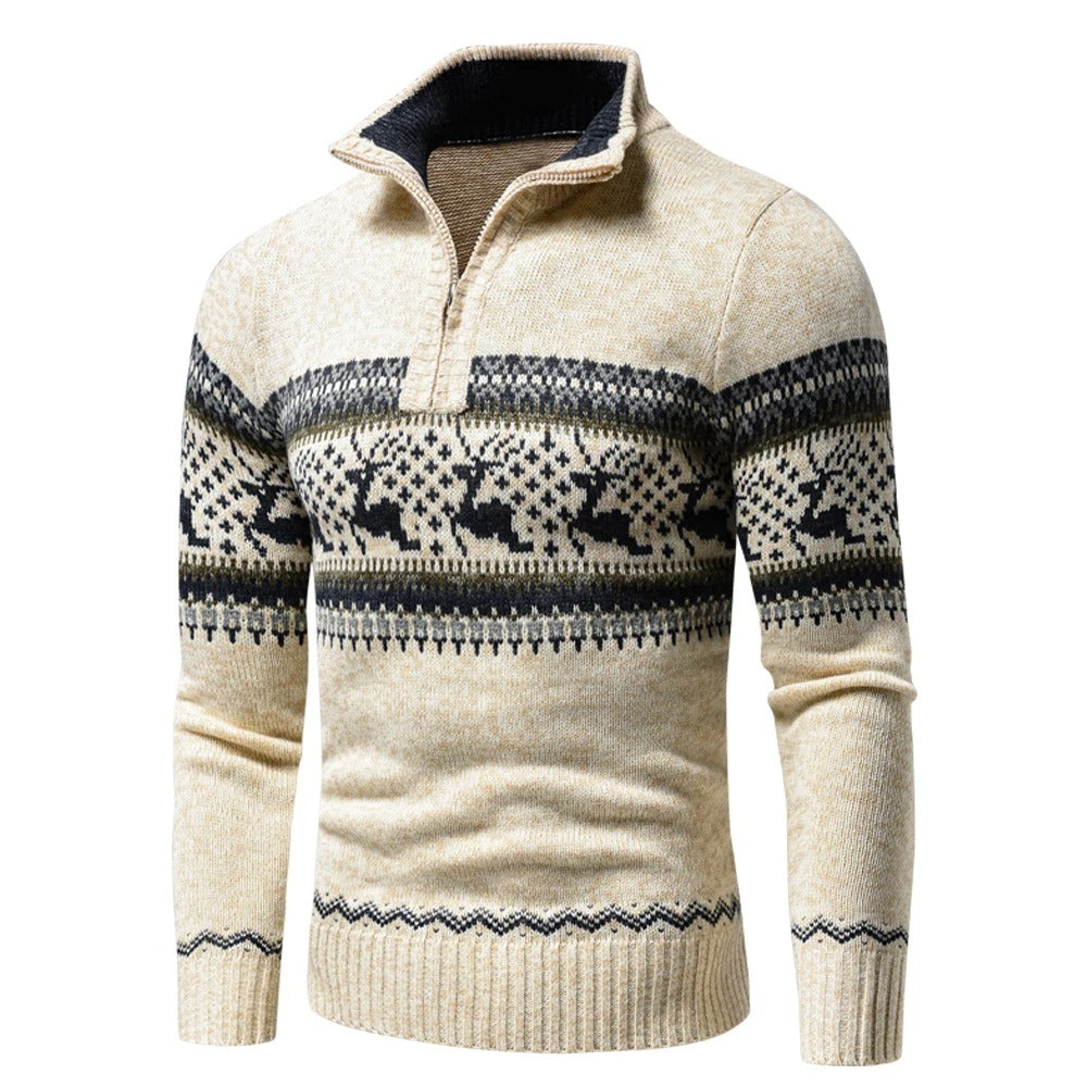 Robert | Eleganter festlicher Winterpullover 1