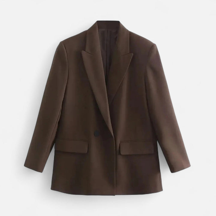 Zweireihiger Vintage Blazer für Damen