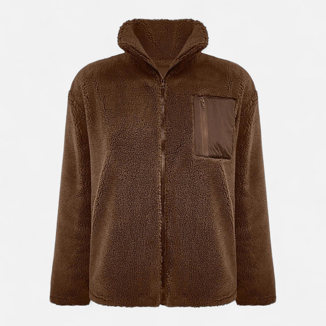 Luxuriöser Teddy Fleece Damen Wintermantel