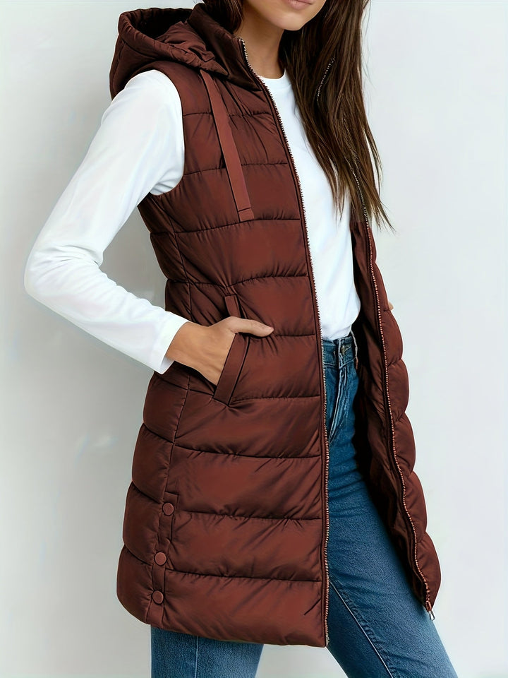 Leichte Kapuzen-Jacke Damen mit Taschen