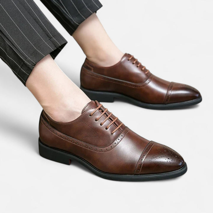 Elegante Leder Herren Schuhe