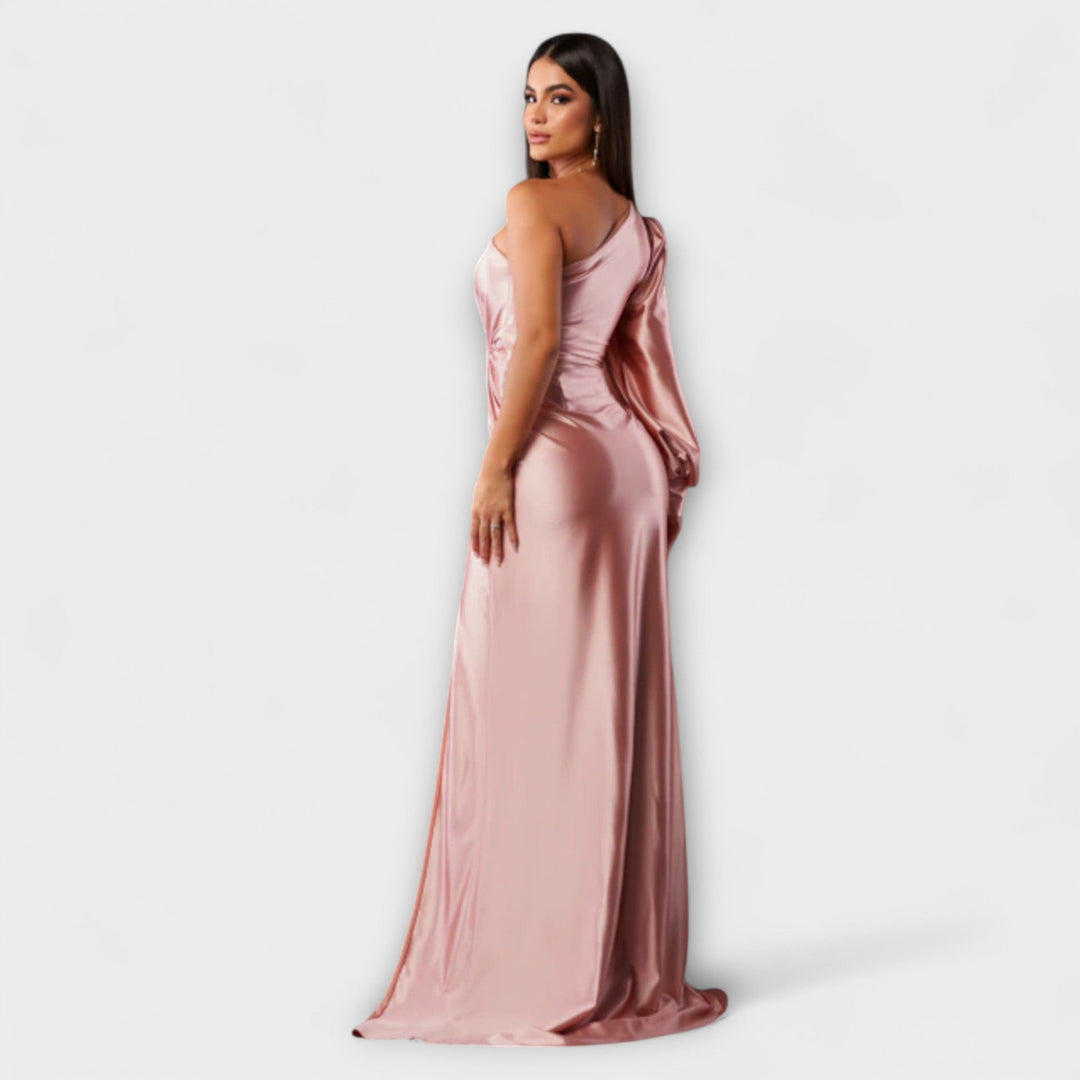 Elegantes Damen Kleid mit Rundhalsausschnitt - Zeitlos und Vielseitig