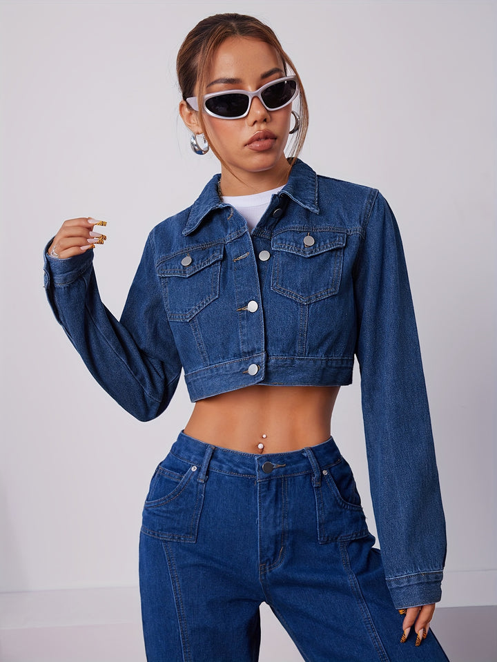 Gekürzte Jacke für Damen