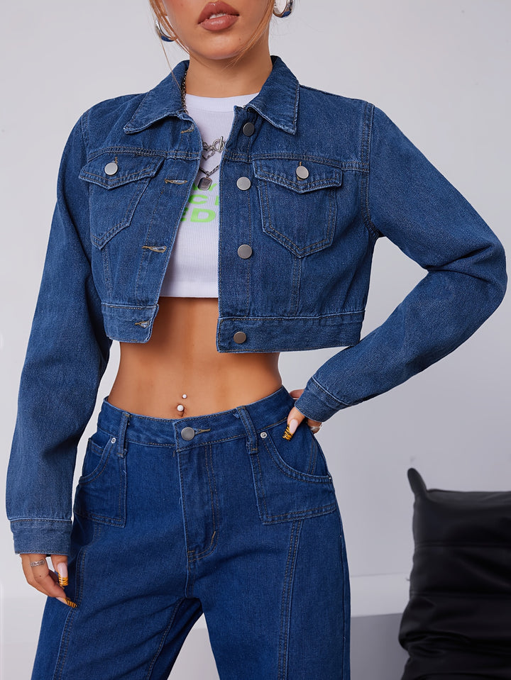 Gekürzte Jacke für Damen